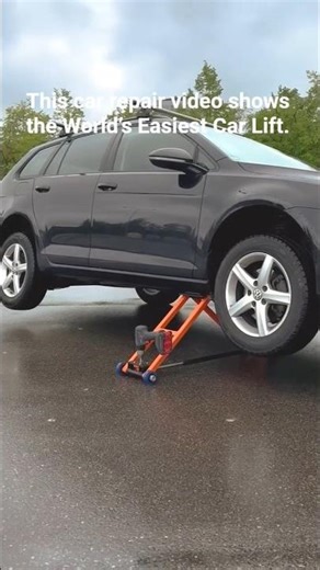 Lifting a Car with Just a Drill: Portable Scissor Lift Review