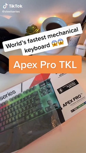 World's Fastest Mechanical Keyboard - Apex Pro TKL Review