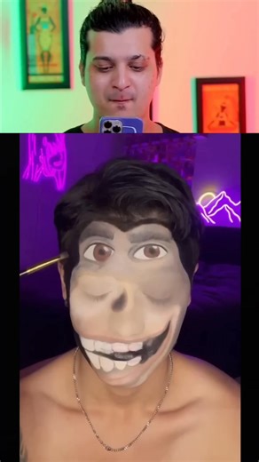 Donkey makeup six packs 😆🤣 #funny #comedy #funnyreels #viral #tranding | Darling Animes