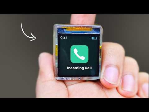 Building a DIY Smart Ring | Get Notifications on Your Finger!