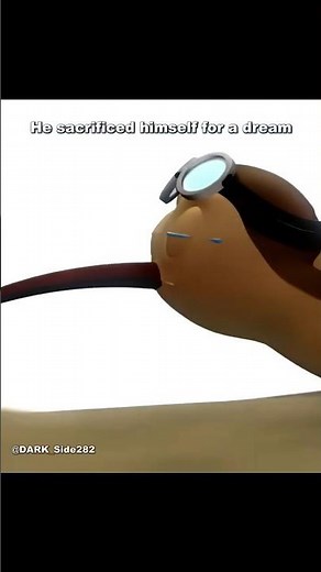 He sacrifices himself to fly just once