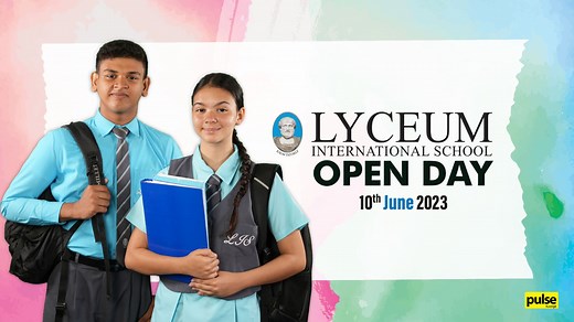 Lyceum International School is ready to open gates for more students who are ready to take on the future! As a part of their 30 year anniversary celebrations, The Lyceum International School, Nugegoda is hosting an Admission Open Day for students of every grade and every branch with exclusive offers! Watch the video to learn more about this event which is happening on Saturday, June 10 from 10.00 a.m. onwards Register now - https://bit.ly/Lyceum_Admission_Open_Day | Pulse