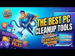 The Best PC Cleanup Tools to Blast Away Bloatware and Junk Files
