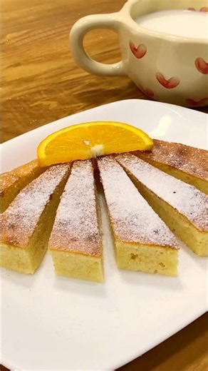 Cake With Condensed Milk — Soft & Fluffy Sponge Cake! #Shorts