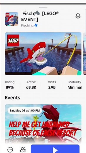 help me get unbanned from fisch #roblox #gaming #games #robloxedit #fisch #trending #shorts