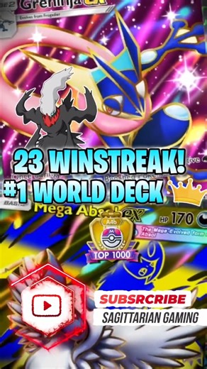 Pokémon TCG Pocket | TOP 1 WORLD DECK 🤯 23 WIN STREAK! (B1A META BREAKER)⚡