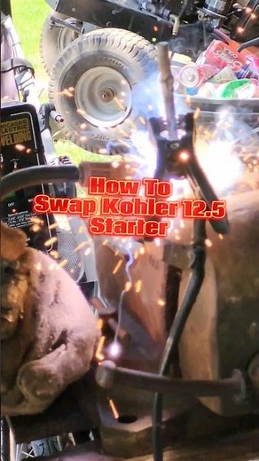 How To Swap Kohler 12.5 Starter Motor