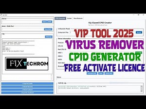 VIP Tool 2025 | CPID GENERATOR With VIRUS Remover | Free Licence Added