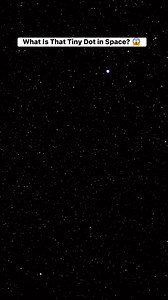 60K views · 897 reactions | That tiny glowing dot is not an error or dust. It is a real object in space—most likely a distant star or a far-away galaxy. Because of the vast distance, even massive objects appear as points of light. The light seen here has traveled millions or billions of years, making this image a direct glimpse into the universe’s past and its enormous scale.  #Space #NASA #fblifestyle #ISRO | India Moon Mission | Facebook