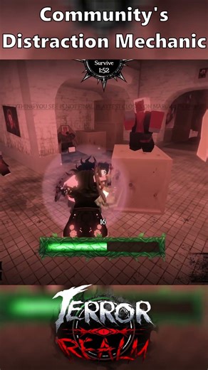 Community's Distraction Mechanic | Terror Realm #shorts #asymmetrical #roblox
