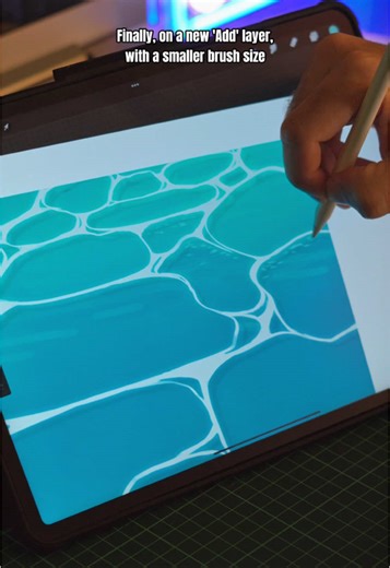 Anime Style Water Painting Tutorial using Procreate