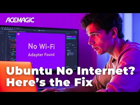 How to Fix No WiFi on Ubuntu | Acemagic Mini PC WiFi Driver Install Tutorial