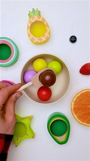 Colors and Fruits for Kids | Fun Sorting Game for Toddlers 🍇🌈