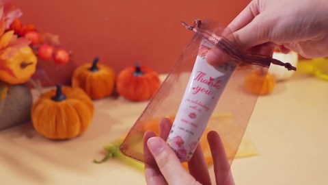 200 Pcs Fall Organza Bags 4x6 Inch Autumn Drawstring Bag Bulk Small Mesh Jewelry Gift Goodie Candy Treat Boxes for Autumn Harvest Thanksgiving Day Wedding Birthday Party Supplies