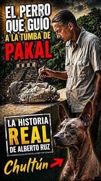 Chultún: el perro que encontró a Pakal #pakal #palenque