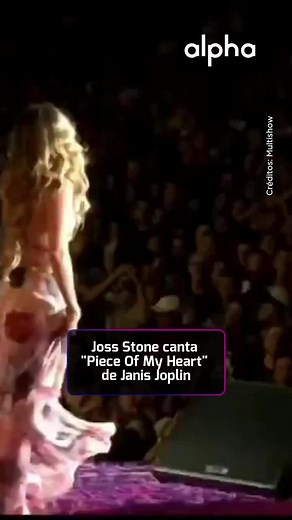 Joss Stone agitou o Palco Mundo nesta quinta-feira (19). Em tributo à Janis Joplin, a cantora britânica cantou