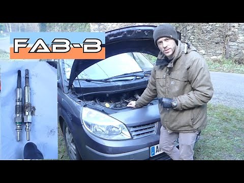 Comment remplacer les bougies de préchauffage sur Renault Scénic 2 1.9 dci