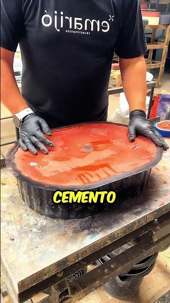 ¡Cómo hacer un lavabo de CEMENTO! #datoscuriosos