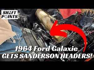 Installing Sanderson Headers on my 1964 Ford Galaxie 500!