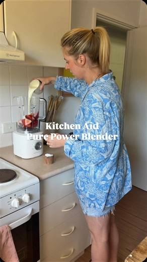 Mel Melbourne | Easy, Healthy Family Recipes and Meal Plans on Instagram: "The blender that does it all 🙌🏼 @kitchenaidausnz #ad #kitchenaid"