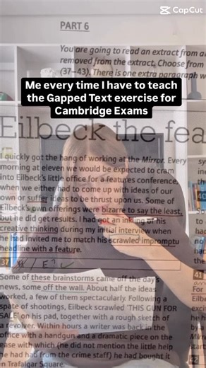Fernanda Cwiertnia | English for Proficiency on Instagram: "Registrations for Mastering the Gapped Text: Coherence, cohesion, and comprehension in Cambridge Exams open on Friday! ⚡️Click on the link in bio to join the waitlist! 👉🏻And there’s also a waitlist for a session focused on the Writing paper (Writing Task 1). #cambridgeexams #advancedenglish #c2proficiency #c1advanced"