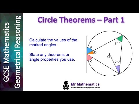 Applying Circle Theorems - Part 1 | Mr Mathematics
