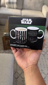 2.5K views · 11 reactions | I found it!!! Heat-activated Star Wars LIGHTSABER mug found at Kohls!! | Code Word Disney | Facebook
