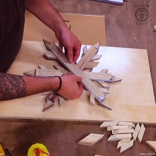 1.3K views | How to Make TWO 16” Snowflake Designs | Matthew Peech Woodworking And DIY | Facebook