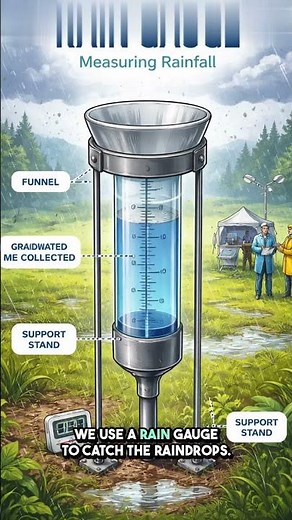 How Is Rain Measured in mm (millimeters)? #rainfall #raingauge
