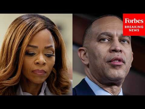 'We're Going To Convene As A Caucus': Jeffries Pressed On Pending Cherfilus-McCormick Ethics Report
