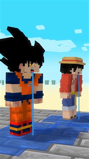 Anime vs Minecraft Monster Race! 🏆 Golden Apple Challenge
