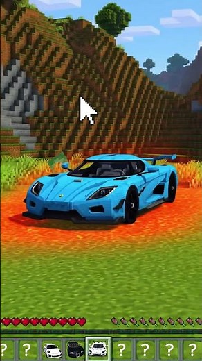 Minecraft Car Mods That Will Blow Your Mind! #lamborghini #porsche #koenigsegg #minecraft