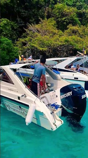 Monkey Bay 🙈🐒 island 🏝️, Phi phi island trip, Phuket, Thailand #phuket #thailand