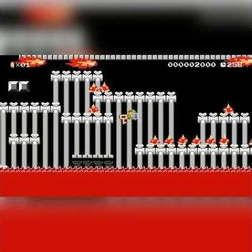 bowser meowser by yalfadhel #shorts 🍄Super Mario Maker 2 Switch 2 No Commentary #dvq