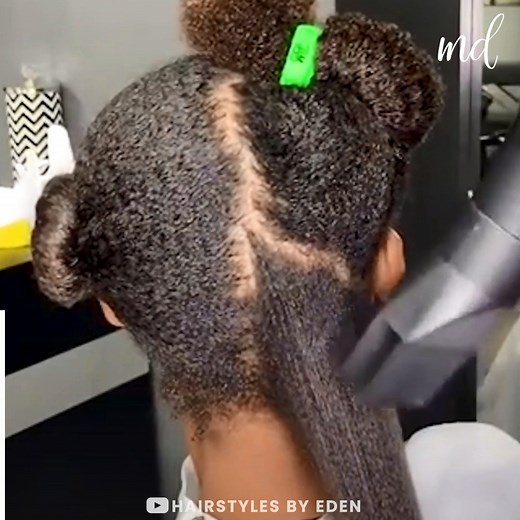 How to achieve the perfect silk press | MetDaan Nails