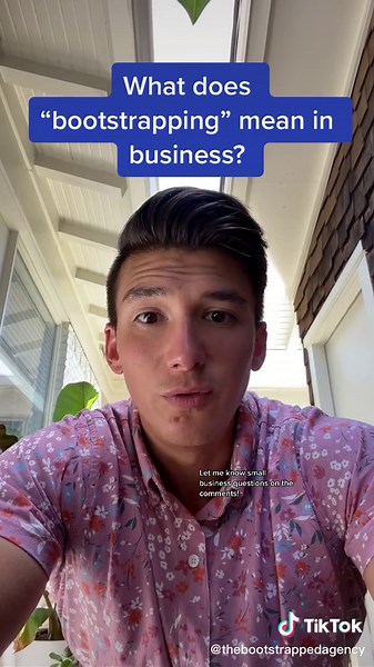 This is especially common in solopreneur and small agency service-based businesses. #smallbusiness #bootstrapping #entrepreneur #agency #freelancer #finance