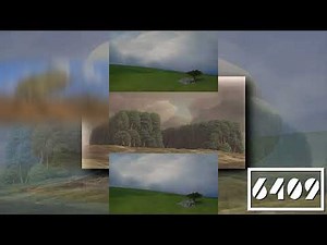 YTPMV Windows 95 startup sound pitched over surrealist landscapes Scan