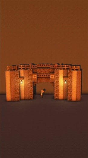 Improved Minecraft Wall Design with Entrance |How to build wall like Mythical Sausage Raid Farm Wall