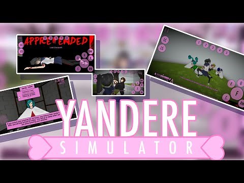 YANDERE SIM IS FINALLY IN MOBILE! /yandroid Simulator Mobile port! 😻💞 (part 1)