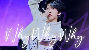 【杨博文｜4K直拍】《whywhywhy》再扭下去，母爱就要变质了