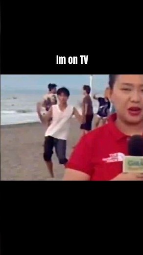I'm on tv