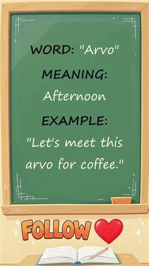 Word of the week - Arvo | Learn Australian English