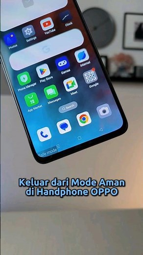 You can fix it yourself, the solution to exit OPPO Safe Mode doesn't take long #OPPO #SafeMode #S...
