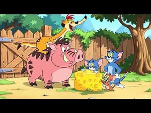 Tom and Jerry vs Timon and Pumbaa | Ultimate Jungle Battle | Funny Cartoon Crossover