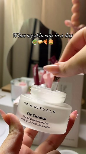 This is what your skin need to eats in a day to get glass skin effect🤍✨ [ glass skin | skincare routine | Korean skincare ] | Skin Rituals