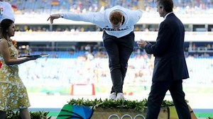 Christoph Harting entschuldigt sich für Auftritt bei Siegerehrung