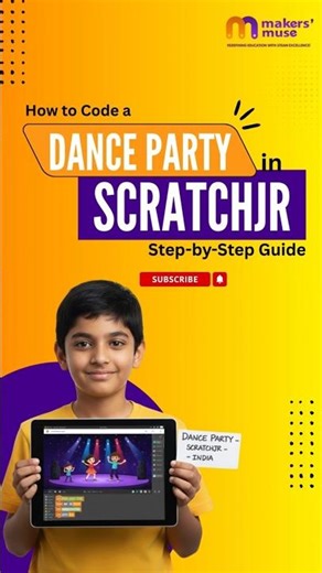 Coding a Dance Party in Scratch Jr | Fun Kids Coding Tutorial for Beginners