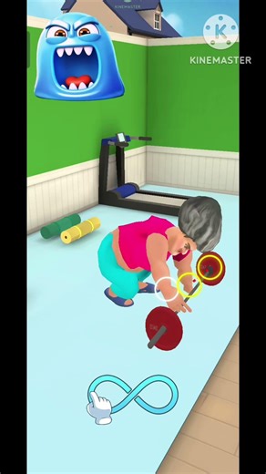 She lost control again