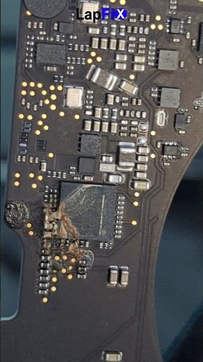 REPAIRING A 14 inch MacBook Pro Not Charging From Liquid Damage #macbook #microsoldering #repair #m1