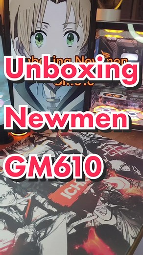 Unboxing Newmen GM610, thank you Newmen! #keyboard #mechanicalkeyboard #newmen #gm610 #setupgaming #techtok #pcgaming #gaming